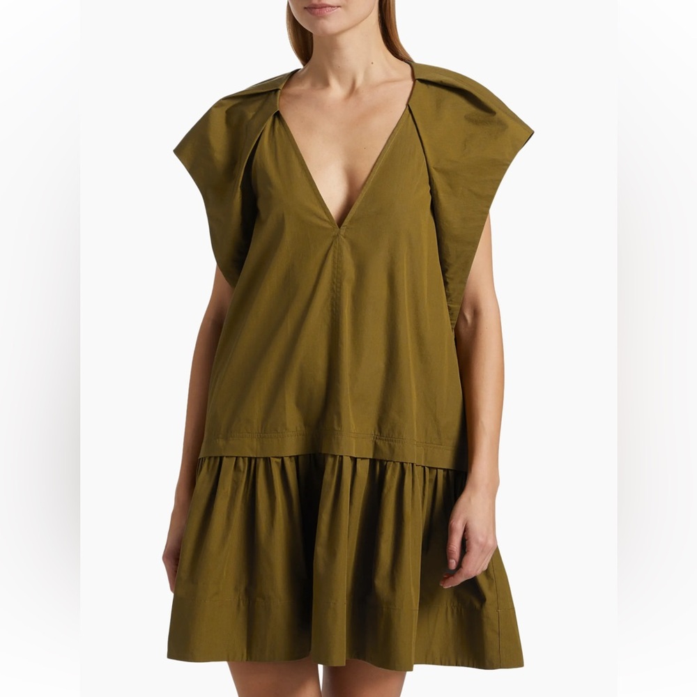 A.L.C. Ember Cotton Cap-Sleeve Minidress